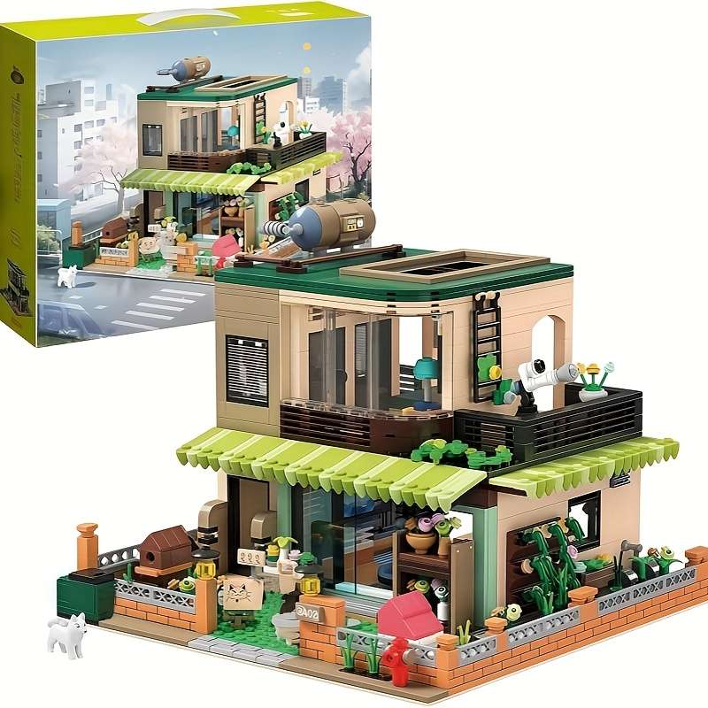 Building Toy Architectural Model Toy Set Model Jlz61007