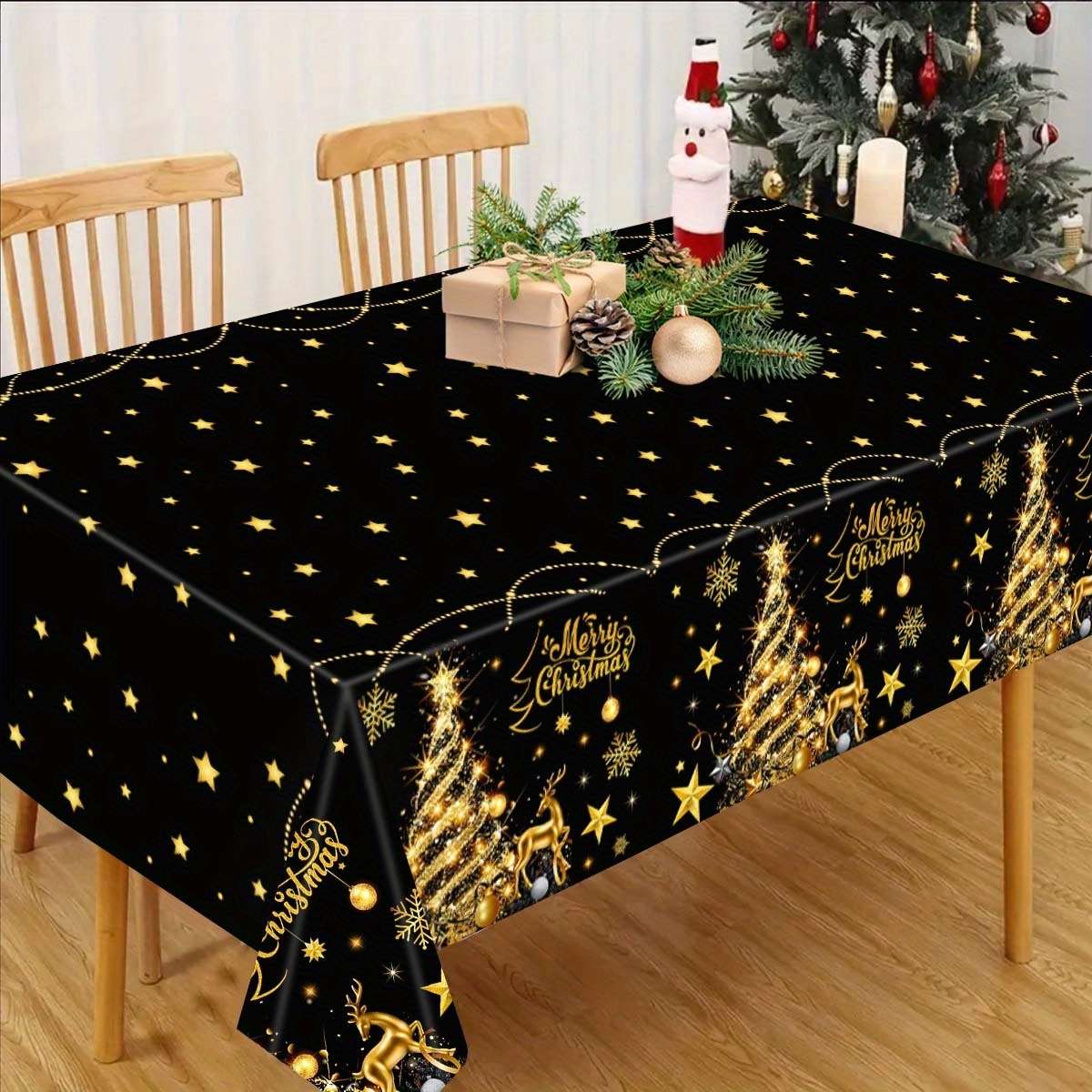 Christmas Tablecloth Quantity 2Pcs