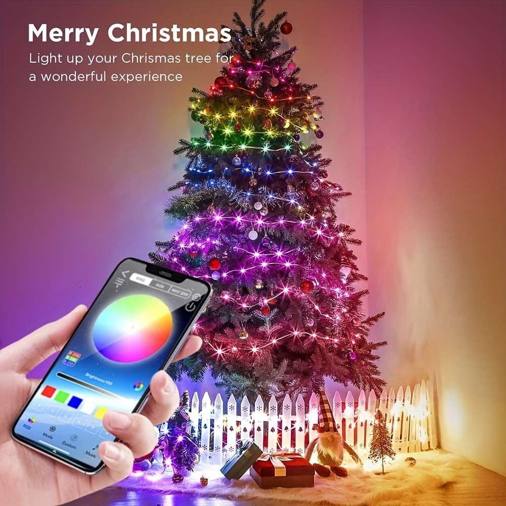 Christmas Lights Smart App Model 2 Meters 20 Lights