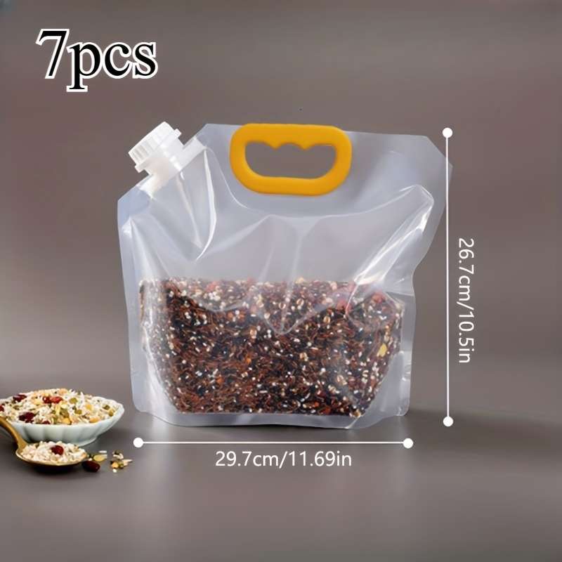 Food Storage Bags Size L Quantity7Pcs