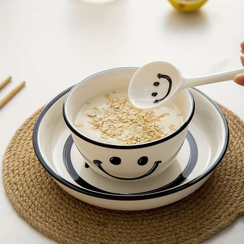 Bowl Items 2Pcs Bowl2Pcs Spoon