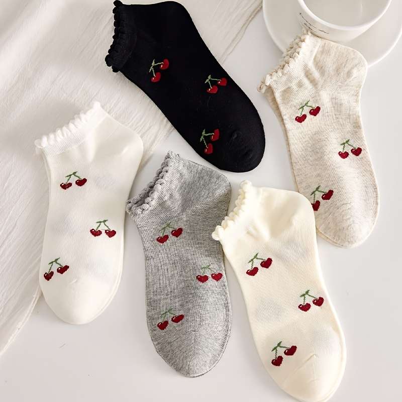 Women S Socks Color Random Color 5Pairs Size Onesize