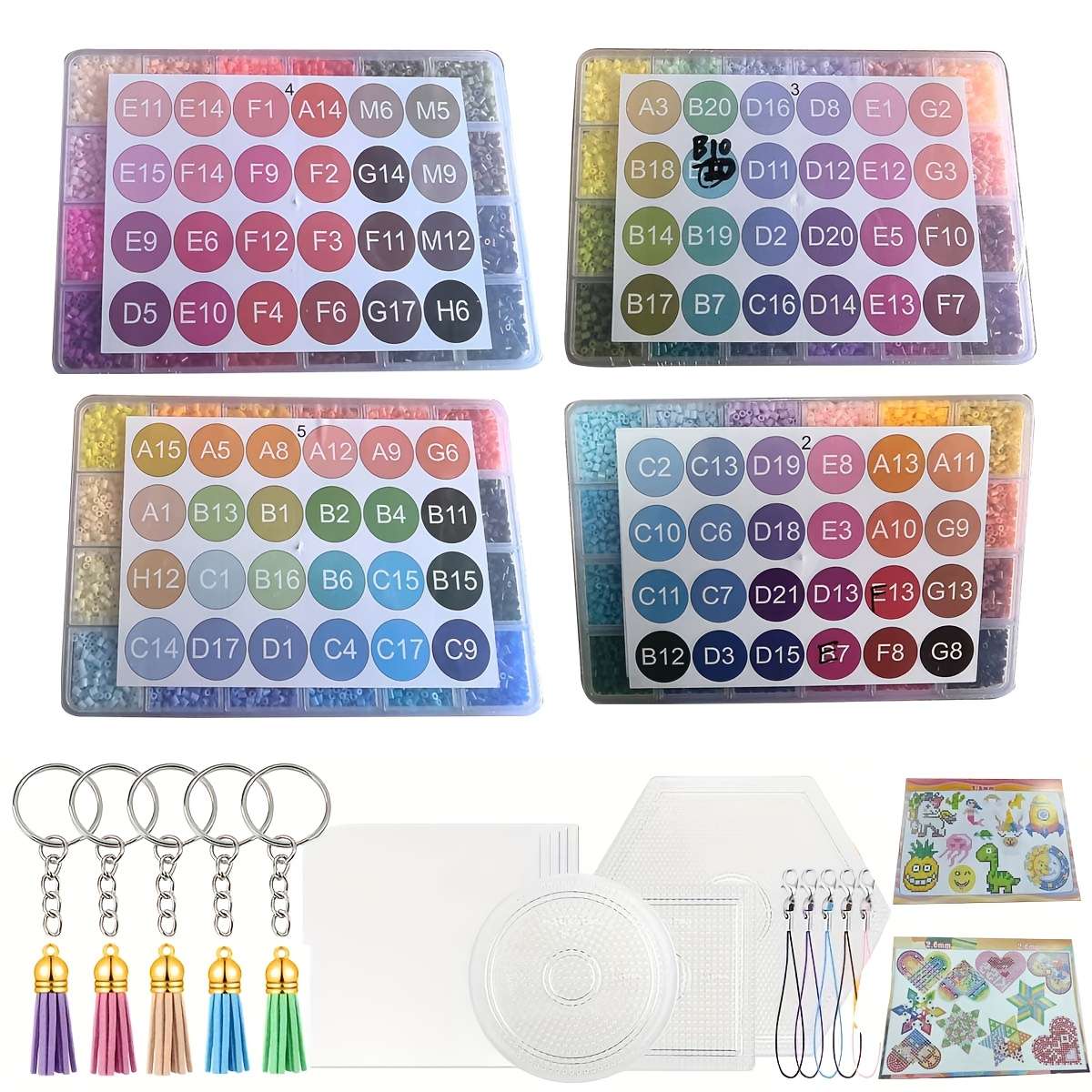 Perler Bead Set 96 Colors