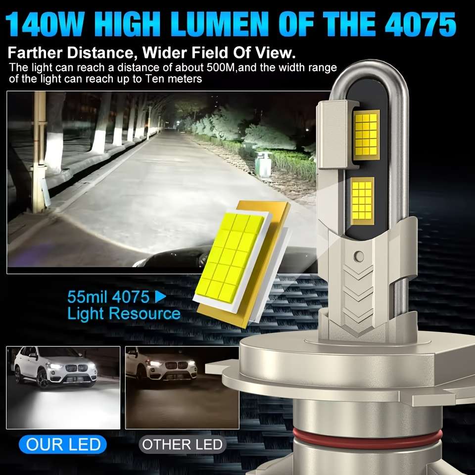 Car Lights Model 2Pcs X H49003Hb2 Hilo