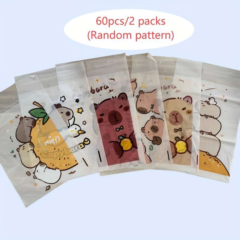 Trash Bag60Pcs2 Packs Random Pattern