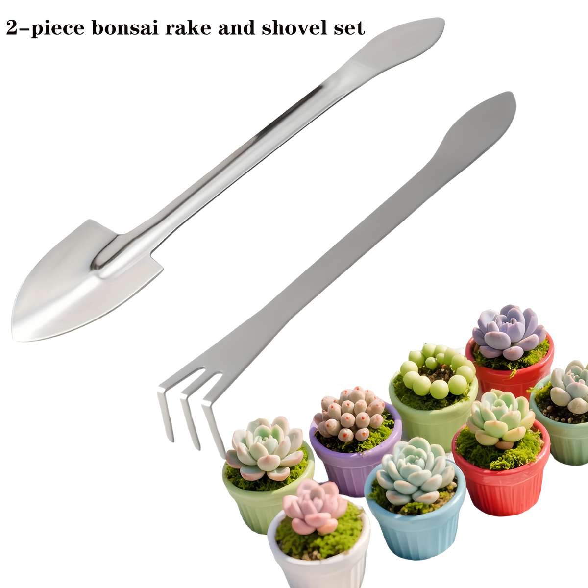2Pcs Stainless Steel Transplanting