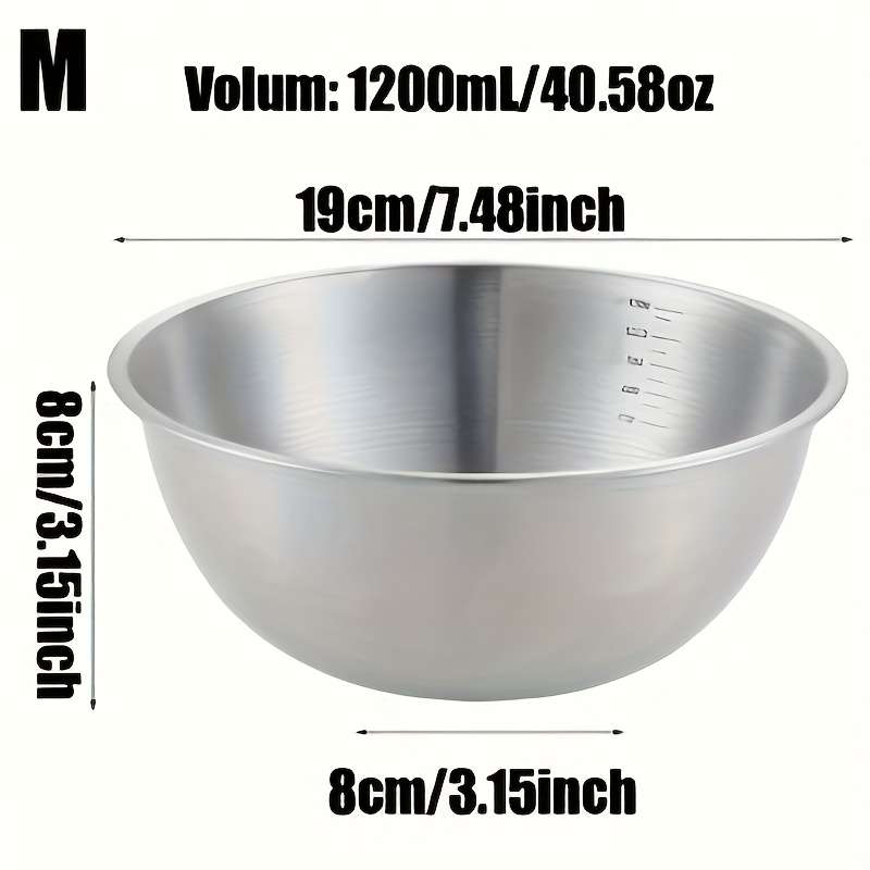 Bowl Color Silvery Salad Bowl  2 Loofah Sponges
