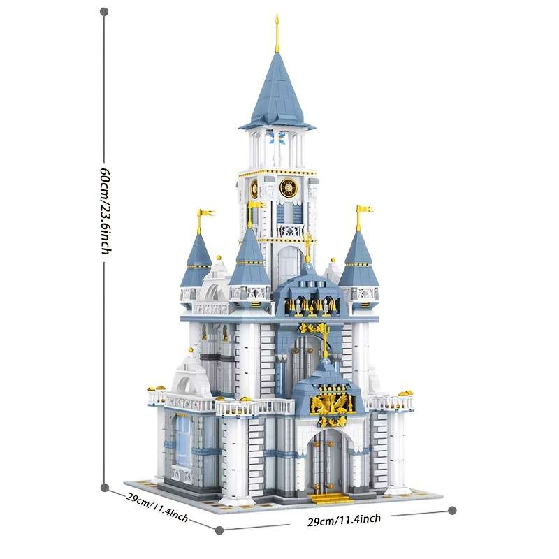 Building Toy Architectural Model Toy Set Style Castle