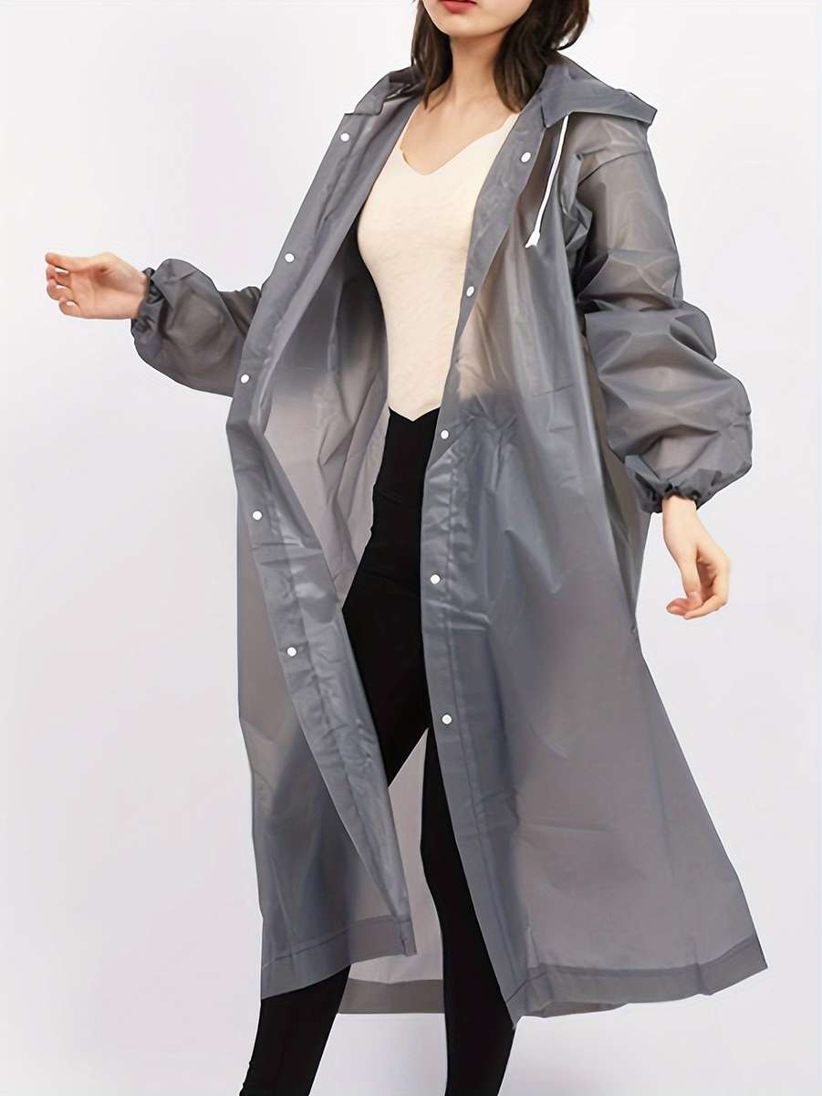 Raincoat Space Gray Size Onesize