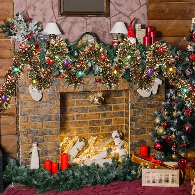 Led Christmas Garland Lights Metallic 5
