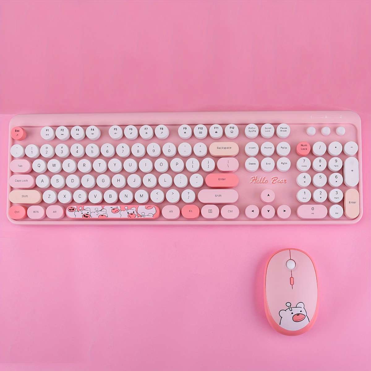 keyboard color Pink Mix