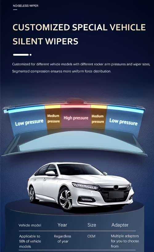 Windshield Wipers Style Wiper 60.96Cm 43.18Cm