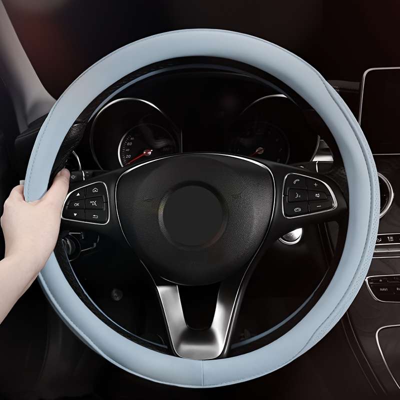 Car Steering Wheel Cover Brown (Round)