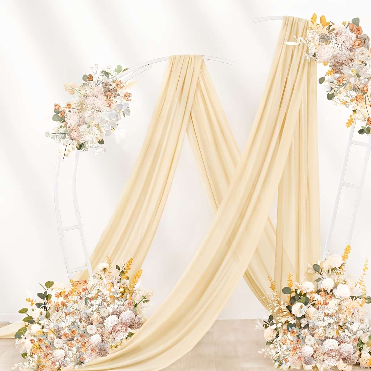 Wedding Supplies Color 2Pcs Beige