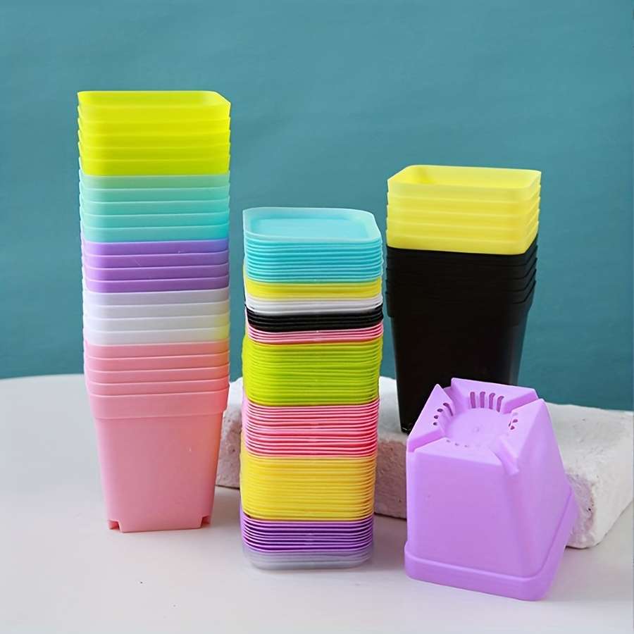 Flowerpot Items 10Pcs Yellow