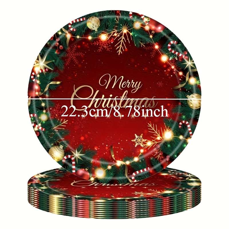 Christmas Tablecloth Style A Quantity 16Pcs