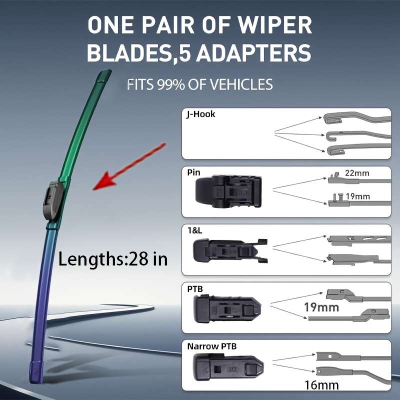 Windshield Wipers Quantity 48.26Cm 5Pcs