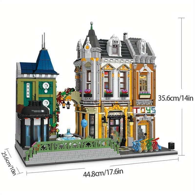 Building Toy Architectural Model Toy Set Style Jx 89112