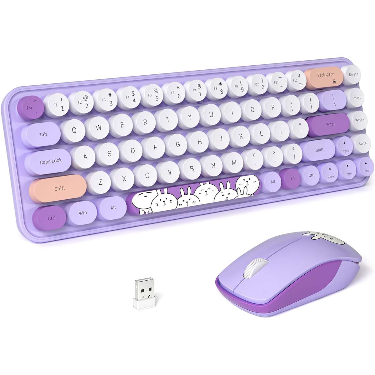 keyboard color Purple