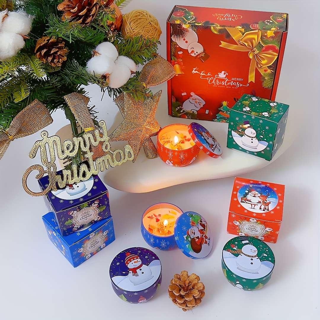 Christmas Gift Boxes Style 1 Can Box -Apple Cinnamon