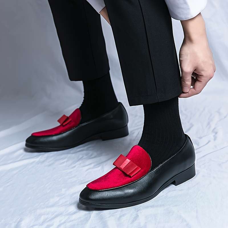 Mens Leather Shoes Color Black Sizeuk 11