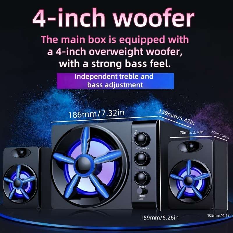 Speaker Color Black Items4#