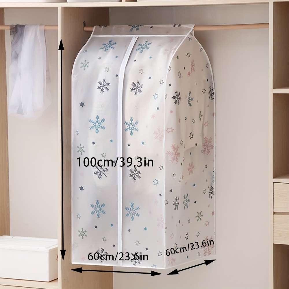 Storage Bag Color Snowflake Size60X60X100Cm 23.6X23.6X39.3In