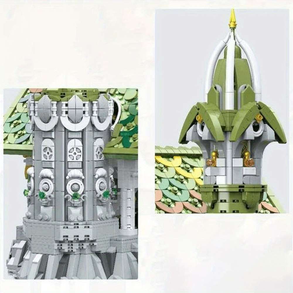 3D Building Model Puzzle Set Model Bk 33237