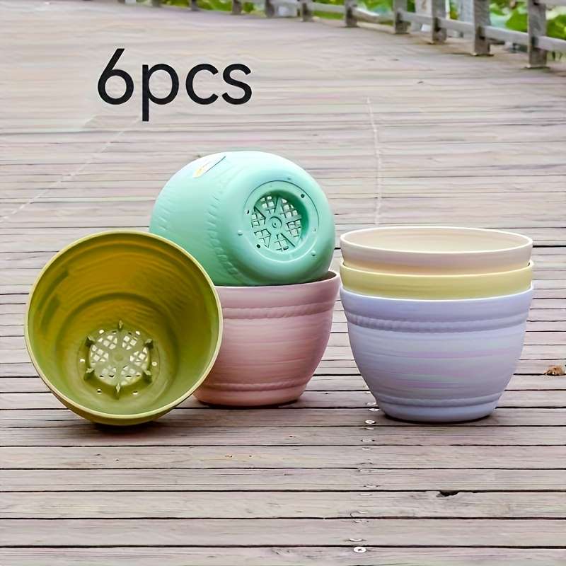 Flowerpot Color No  5 Pink With Tray