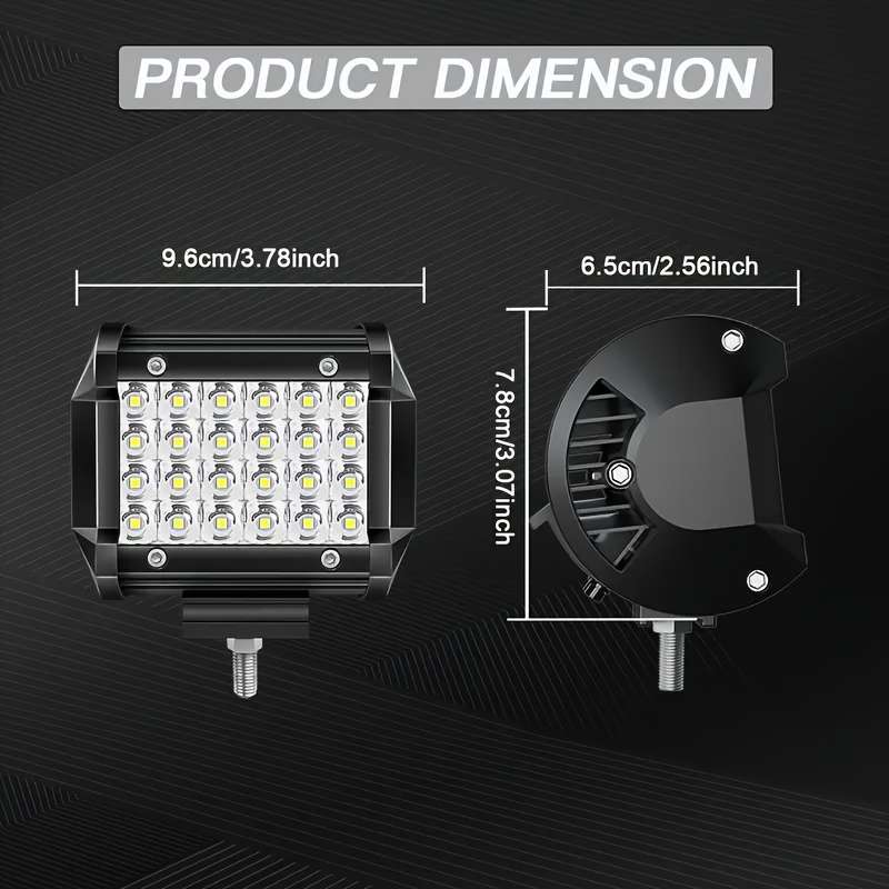 Car Lights Model 4Inch Lamp Quantity 8Pcs