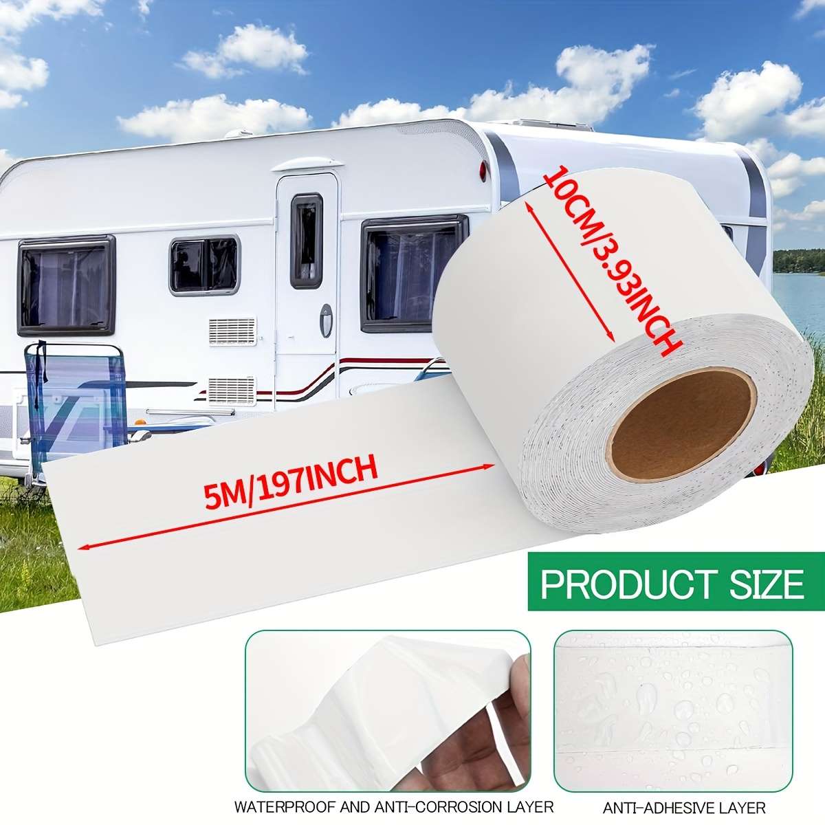 Waterproof Repair And Sealing Supplies Size 10Cmx5M
