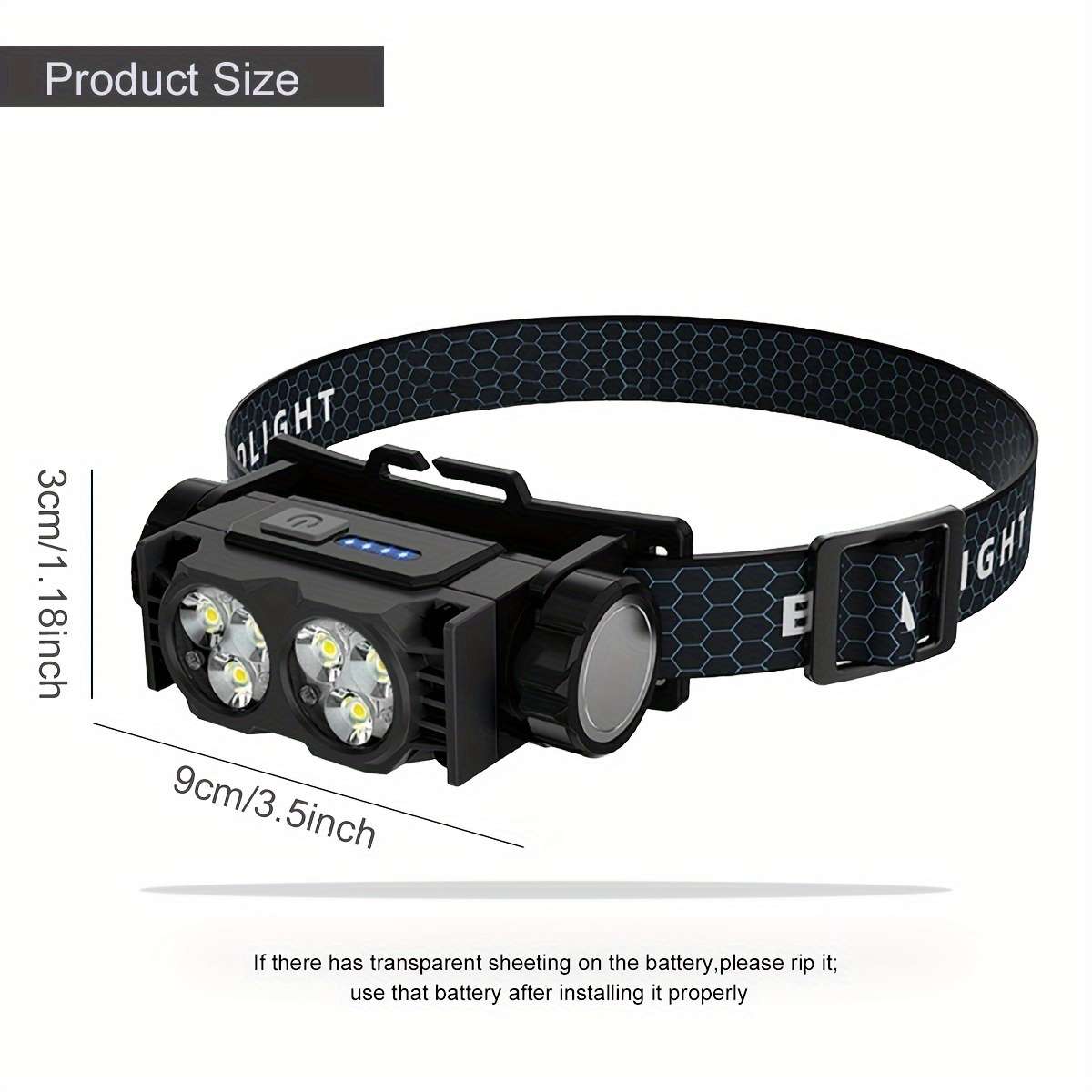 Headlamp Items Led Headlight With Magnet?