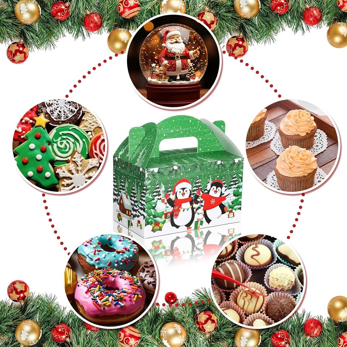 Christmas Gift Boxes Quantity 6Pcs