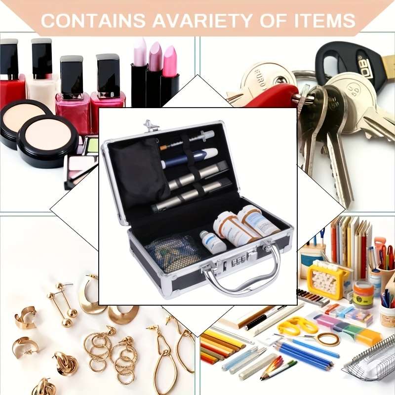 Safety Storage Box Capacity 22X13X7Cm Storage Box