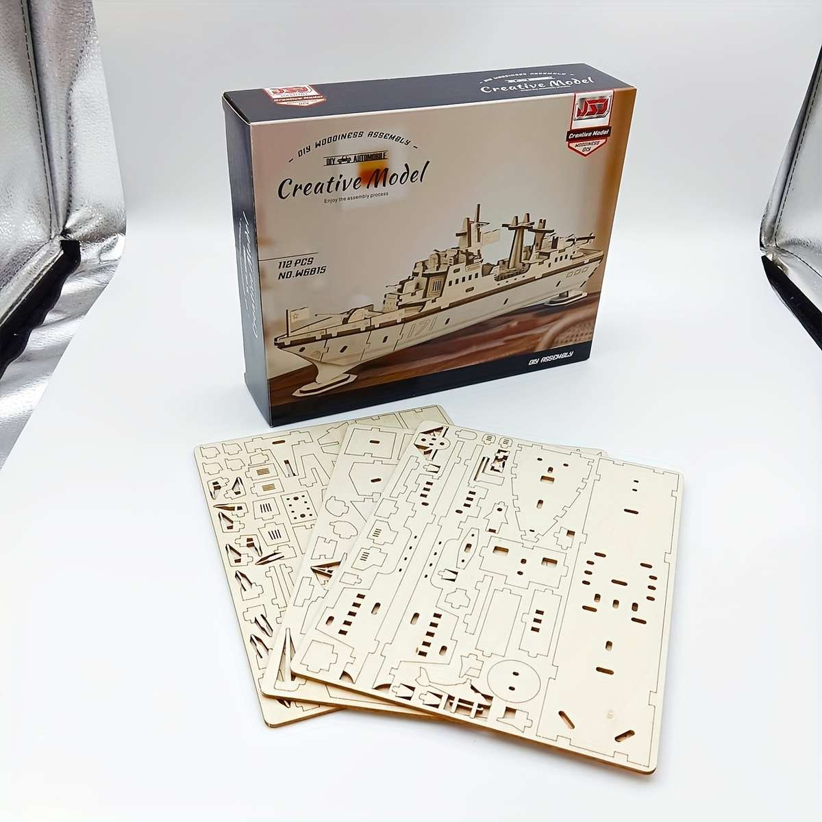 3D Jigsaw Puzzle Model Ship Items 1Pcs Wooden Ship Model