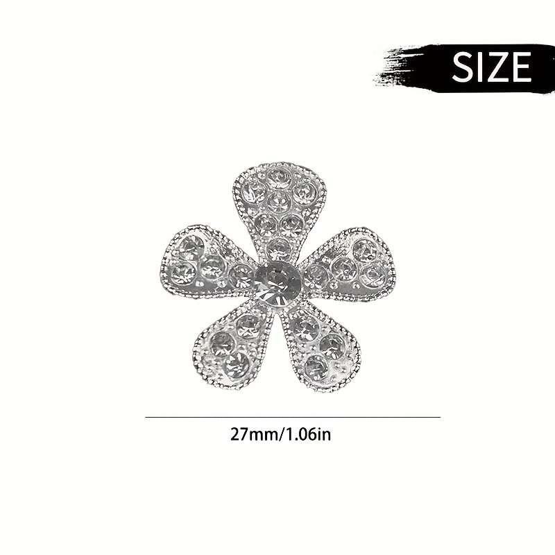 Car Interior Decor 5Pcscolor Silvery