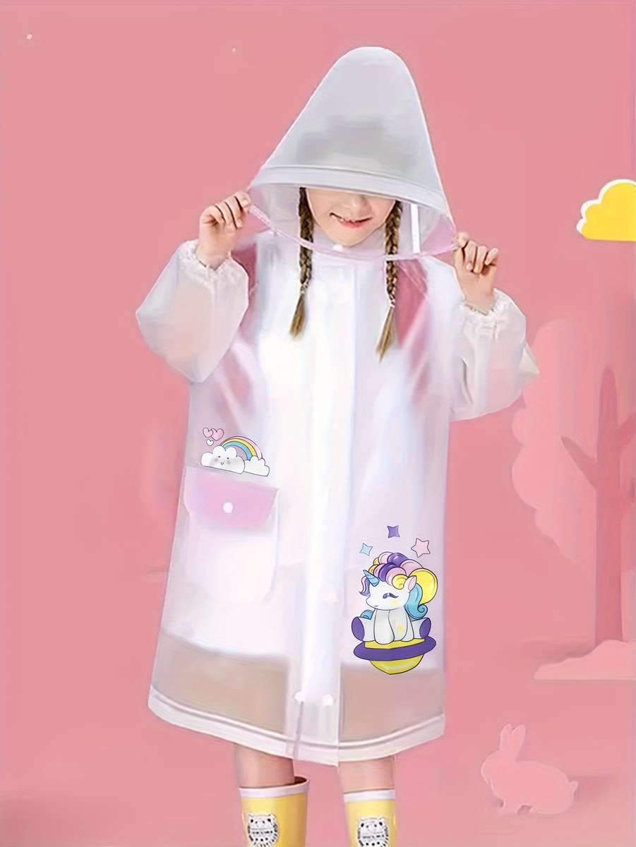 Raincoat Peach Size L