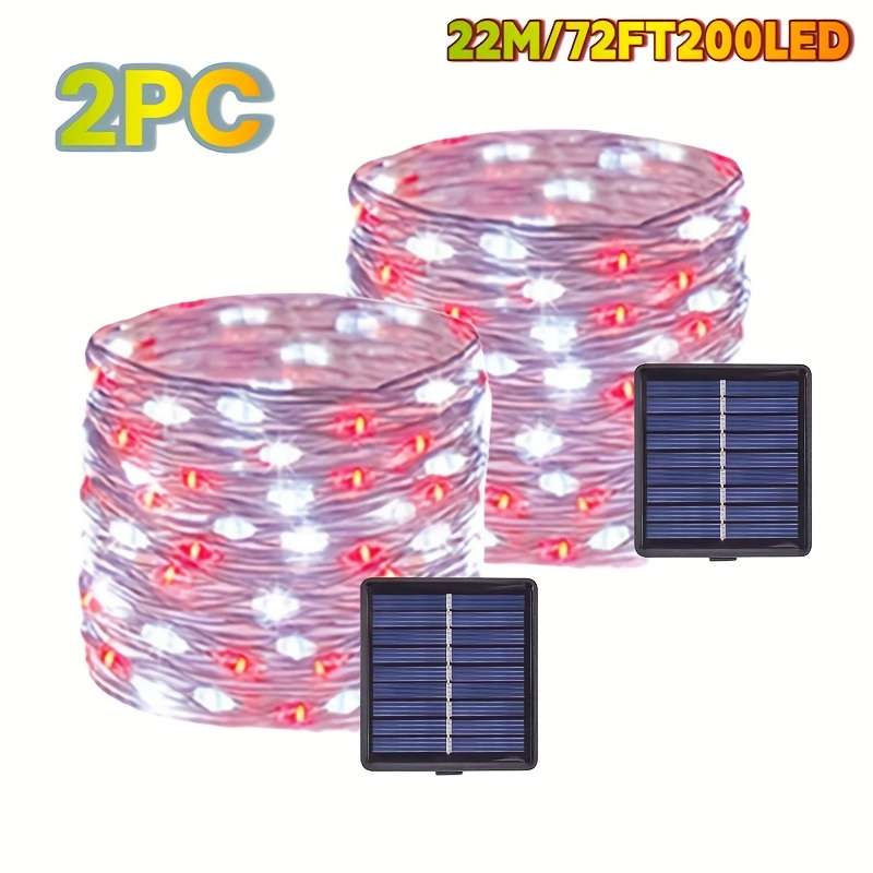 String Lights Color Red Green Size2Pc7M50Led