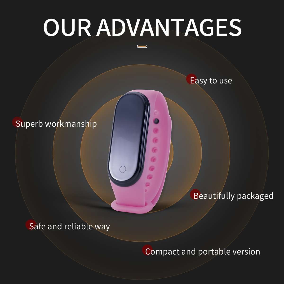 Mosquito Repellent Bracelet Quantity Powder 1 Box