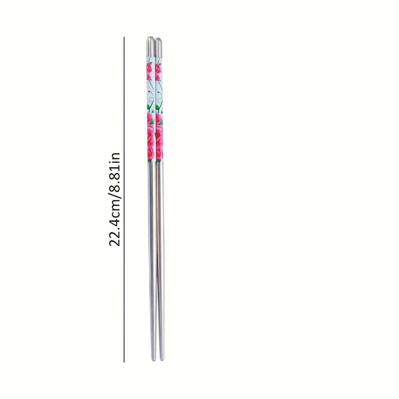 Chopsticks Color Silvery Quantity5 Pairs