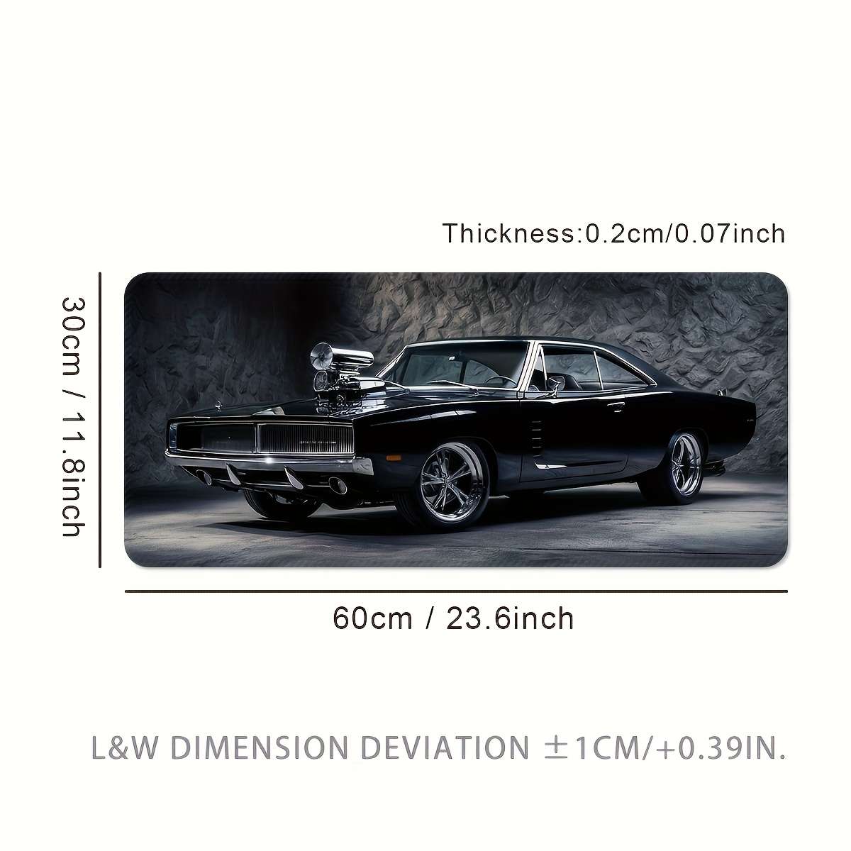 Mouse Pad Size 31.5X11.8Inches