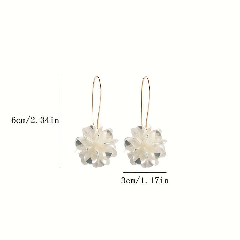 Women S Earrings Color White