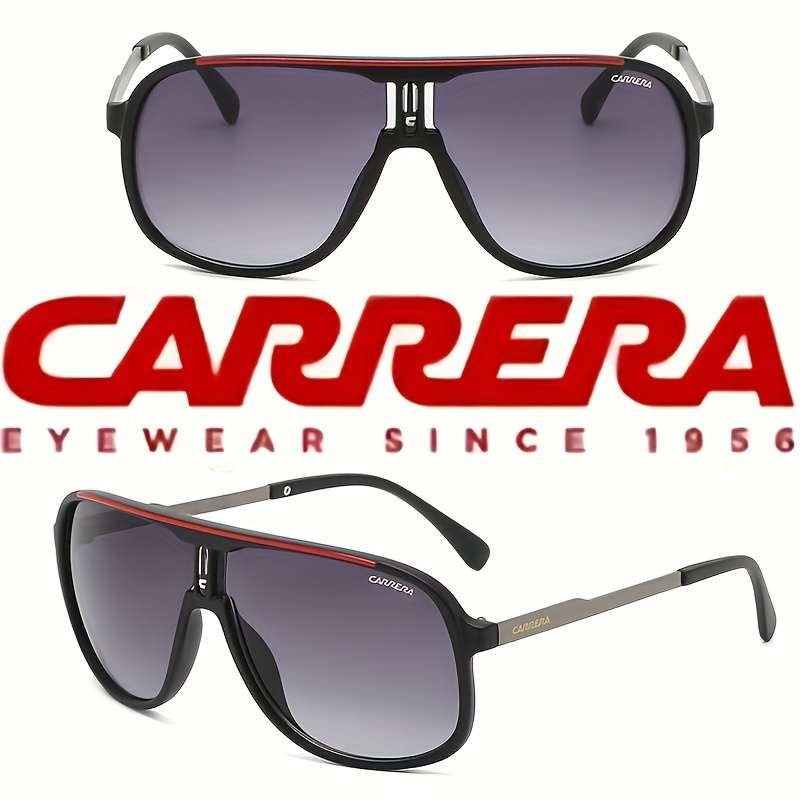 Carrera Retro Minimalist Square Fashion Glasses