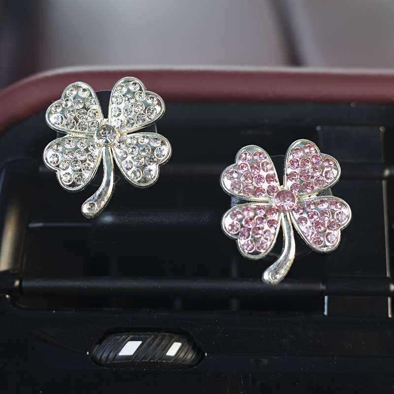 Car Interior Decoration Products Quantity 2Pcs White