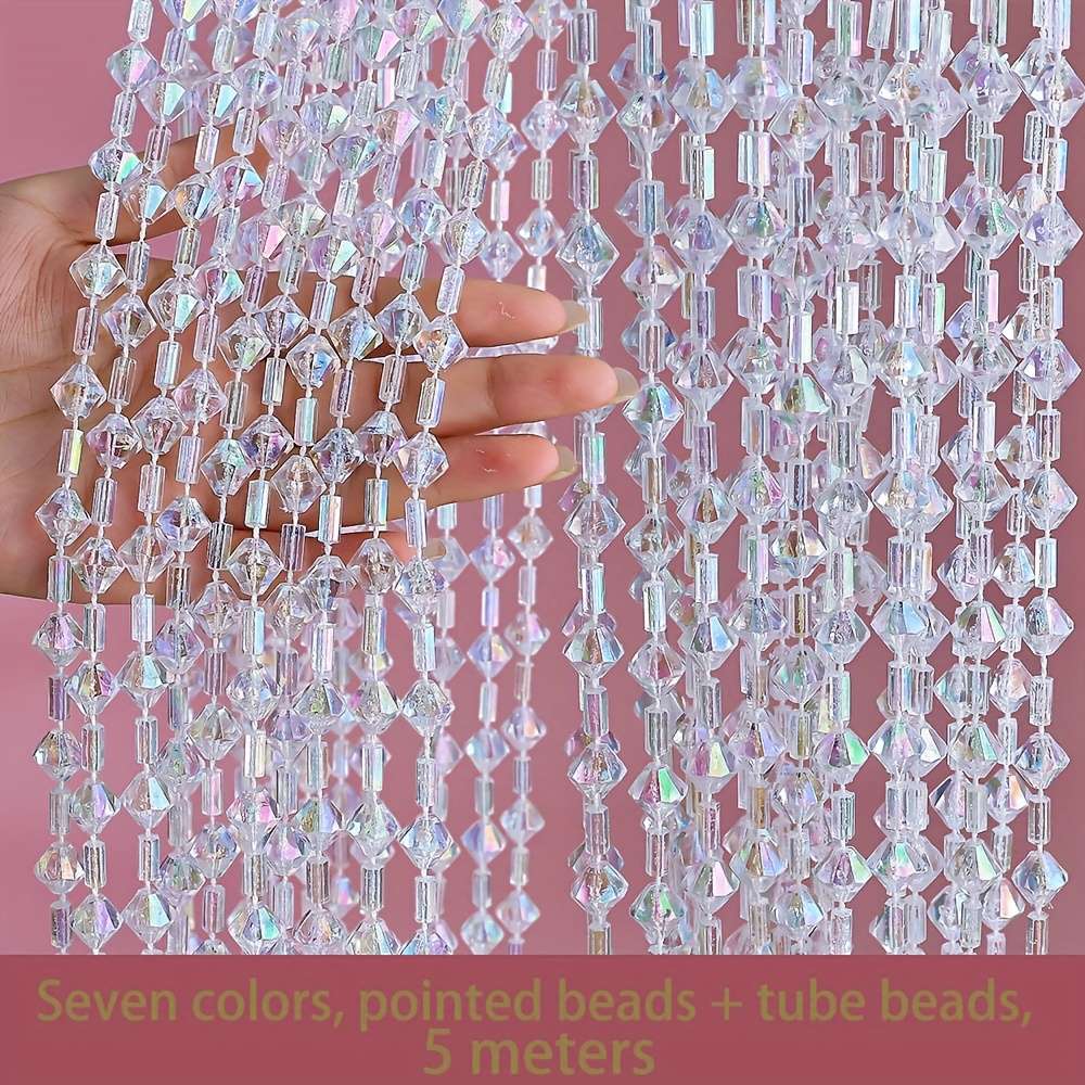 1Pcs Luxury Sturdy Handcrafted Colorful Transparent Acrylic Crystal For Holiday Gathering