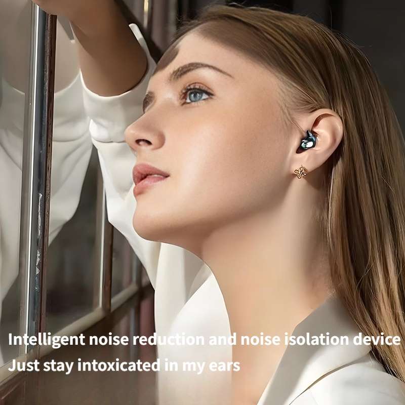 Rechargeable Wireless Earbuds Headphones Headset