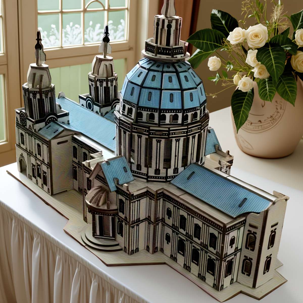 3D Building Model Puzzle Set Items 3D Building Model Jigsaw Puzzle