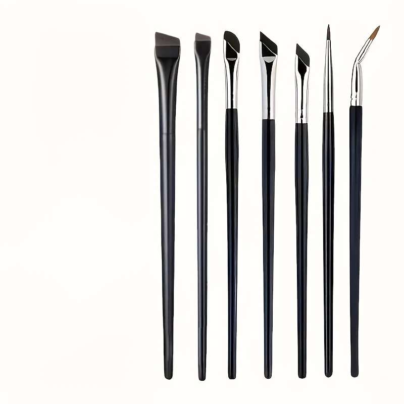Makeup Brush Set Style 7 Pieces In Total Right Angle
