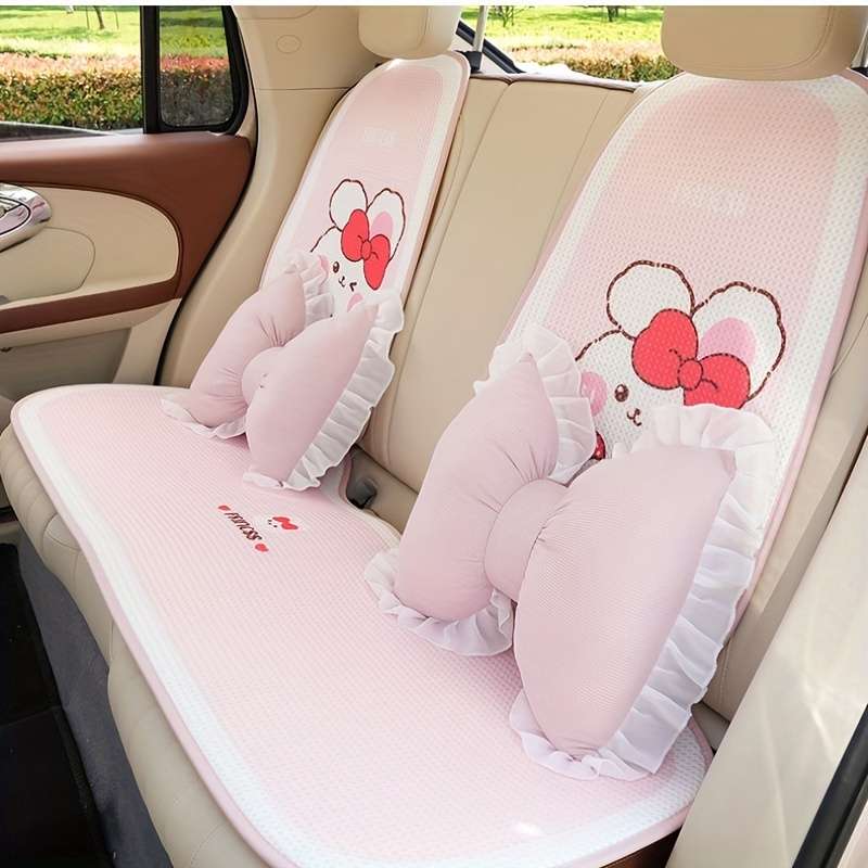 Lumbar Support Car Lace Featuring Butterfly Headrest And Soft Design