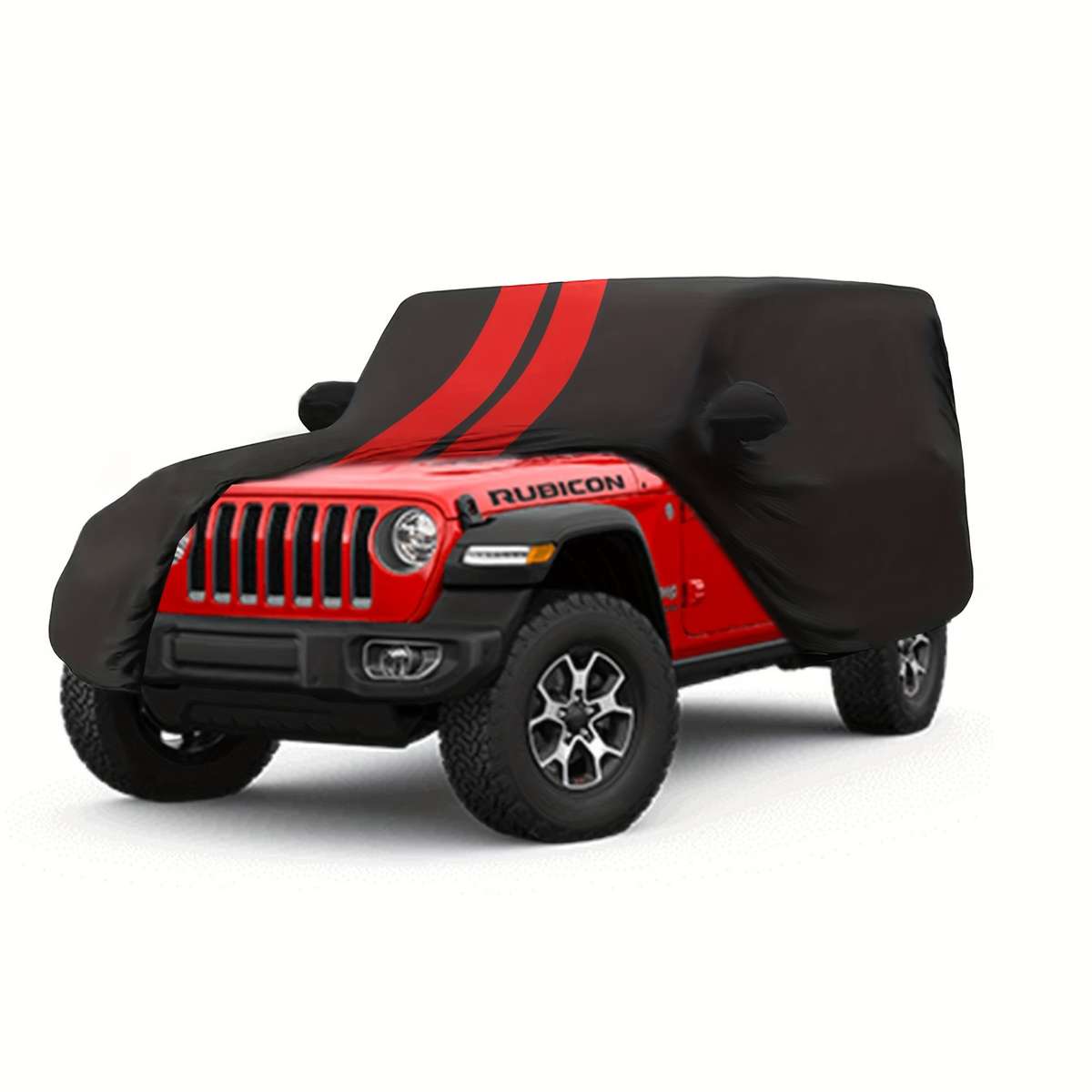 Car Cover Color Black & Gray Model For 2Door